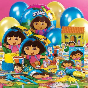 Dora The Explorer Birthday Party Supplies Create Your Own Set