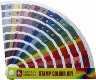 Stanley Gibbons Colour Key for Identifying Shades