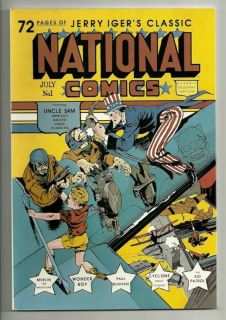 Jerry Igers National Comics 1 1st Printing Near Mint