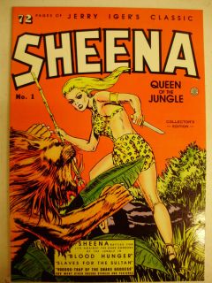 SHEENA QUEEN OF THE JUNGLE #1 JERRY IGERS CLASSIC BLACKTHORNE COMIC