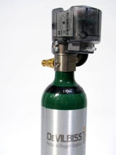 DeVilbiss Oxygen Cylinder Adapter Fills Portables at Home for Medical