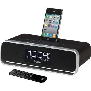 iHome App Enhanced Dual Alarm Stereo Clock Radio for your iPhone/iPod