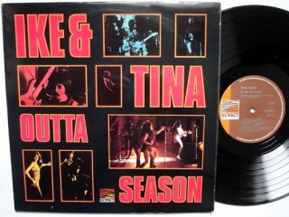 Ike Tina Turner LP Outta Season Stereo UK Import