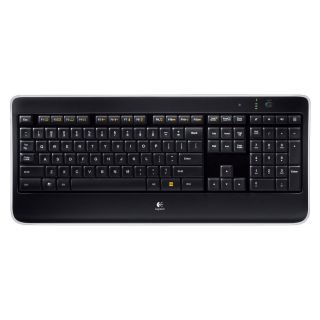 Logitech K800 Wireless Illuminated Keyboard 920 002359 Bright Keys