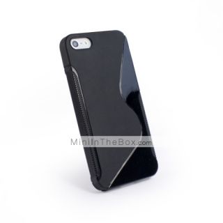 USD $ 2.49   Simple Design TPU Soft Case for iPhone 5 (Assorted Colors