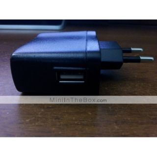 EU Plug USB AC DC Power Supply Wall Charger Adapter  MP4 DV Charger