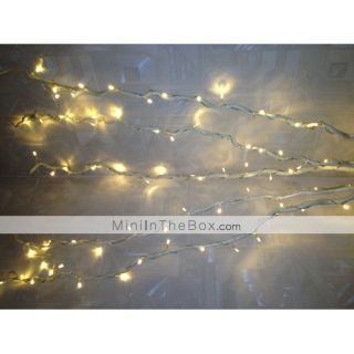 10M 100 LED Warm White 8 Sparking Modes Christmas Fairy String Light