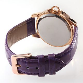 EUR € 6.80   Dame romerske Number Design PU Analog Quartz Wrist