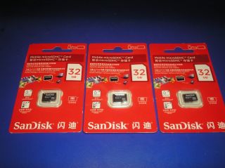 SanDisk Micro SD 32GB SDHC TF Flash Memory Card Speicherkarte Adapter