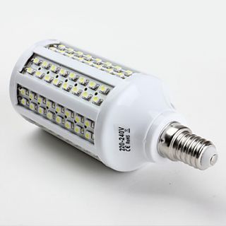 E14 SMD 3528 156led 500lm 8.5W naturweiß Mais Glühbirnen (220 240V)