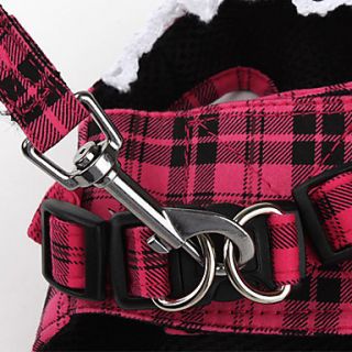  Lace Style Safety Body Harness and 4ft Leash for Dogs (M, 15 17inch