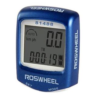 EUR € 14.89   roswheel LCD à prova dágua 14 funções bicicleta