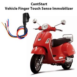 Bike Scooter Finger Sense Touch Immobilizer Anti Theft