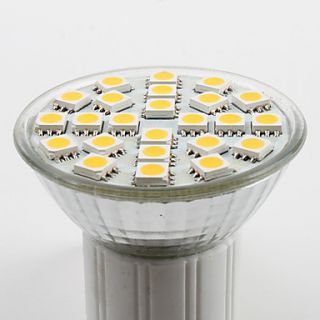 EUR € 5.14   e14 5050 SMD 24 LED warmweiß 130 150lm Glühlampe