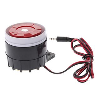 120dB fuerte alarma de seguridad Siren Horn Speaker Buzzer (6 ~ 16V DC