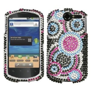  Crystal Diamond BLING Hard Phone Case Cover for Huawei AT&T Impulse 4G