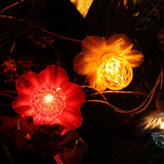 3M 20 LED a forma di fiore colorato Luce Fata String per Natale (220V