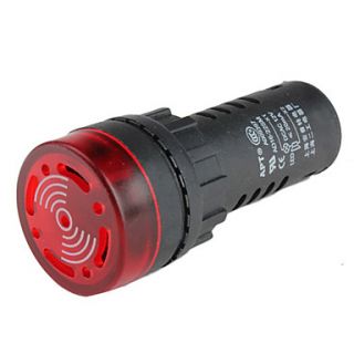 EUR € 3.49   AD 16 22sm mekanisk buzzer med røde indikator (DC 12V