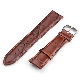 EUR € 3.30   unisexe bracelet de montre en cuir véritable 22mm