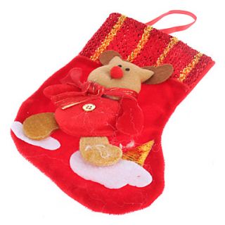 EUR € 2.66   21 centímetros 8 Patchwork Urso meia Natal (cor