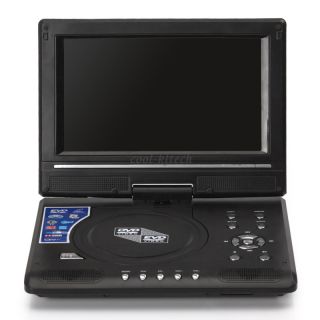 inch Portable 270 Degree Swivel LCD DVD Player with TV USB Card