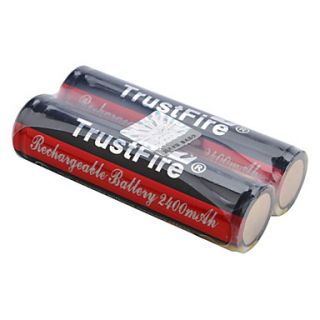 EUR € 11.21   TrustFire protetto tf 18650 3.7v 2400mAh batterie