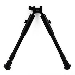 EUR € 24.37   Zwart Aluminium intrekbare Bipod (26x7.5x2cm), Gratis