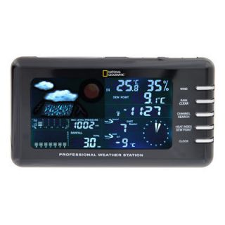   Geographic Digital Wireless Home Weather Station in out temperature