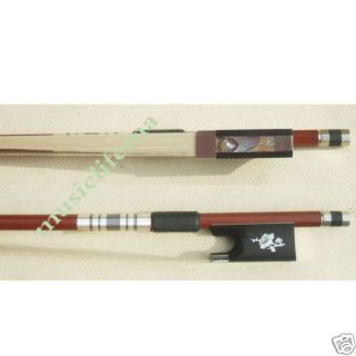 NEW4 4BRAZILIAN Wood Violin Bow Plum Blossom Design 19