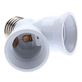 EUR € 2.93   E27 1 2 LED lamp Adapter Socket Splitter, Gratis