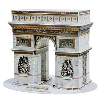 EUR € 13.70   DIY Papier 3D Puzzle Triumphal Arch (27pcs, No.2801 C