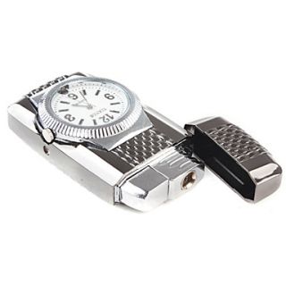 USD $ 6.29   29# Watch Shape With Rotating Lights Metal Gas Lighter