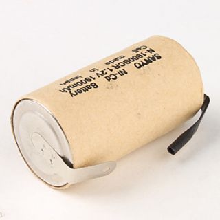 USD $ 3.29   Sanyo NI CD Battery (1.2v, 1900 mAh),