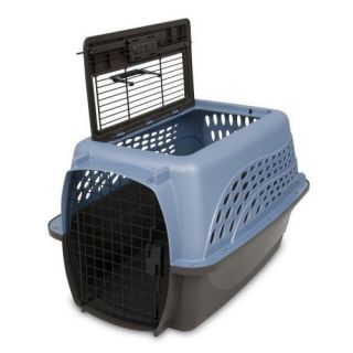 Petmate Two Door 24 inch Pet Kennel Dog Cat Cage Carrier Travel Free