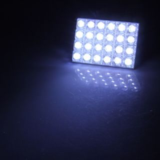 BA9S/Festoon/T10 7W 28 LED 450 550LM White Light LED Bulb for Car Door