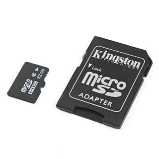 EUR € 45.53   32 GB microSDHC hukommelseskort med Kingston microSD