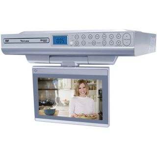 Inch Undercabinet Kitchen LCD TV DVD Combo Television Flip up Screen