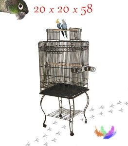  DOME ECONOMY INDOOR PARROT FLIGHT BIRD AVIARY CAGES PLAY TOP BREEDER