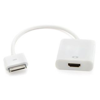 USD $ 35.99   30 Pin iPad to HDMI Cable,