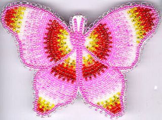 Butterfly Hair Barrette 37 Native American Bead Jewelry