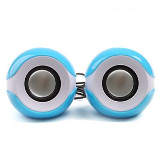 EUR € 19.36   mini speaker multimediali (blu), Gadget a Spedizione