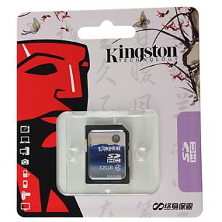 EUR € 40.38   Kingston 32GB Classe 4 SDHC cartão de memória flash