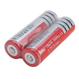 USD $ 5.39   UltraFire BRC 18650 3.7V 3000mAh Rechargeable Li ion