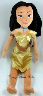 New  Pocahontas Plush Doll 19 Princess Doll Indian