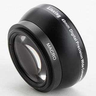 USD $ 41.69   Professional 49mm 0.45x WIDE Angle and Macro Conversion