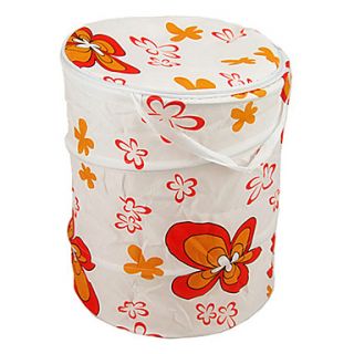 EUR € 11.40   Red Flower Impressão Cesta Dirty Laundry, Frete