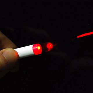 USD $ 1.99   3 in 1 Cigarette Shaped White LED Flashlight + Red Laser
