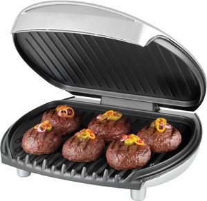 George Foreman 103 Indoor Electric Grill, GR0030P Fixed Plate