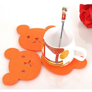 EUR € 1.46   novidade coaster padrão de urso, Frete Grátis em