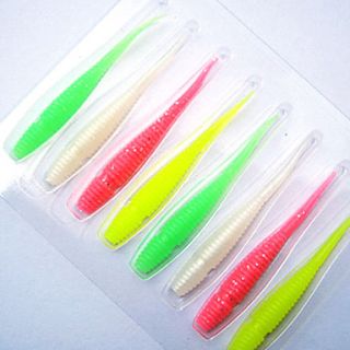 USD $ 4.69   Soft Fishing Lure 45mm (8 Pieces Packed/Color Assorted